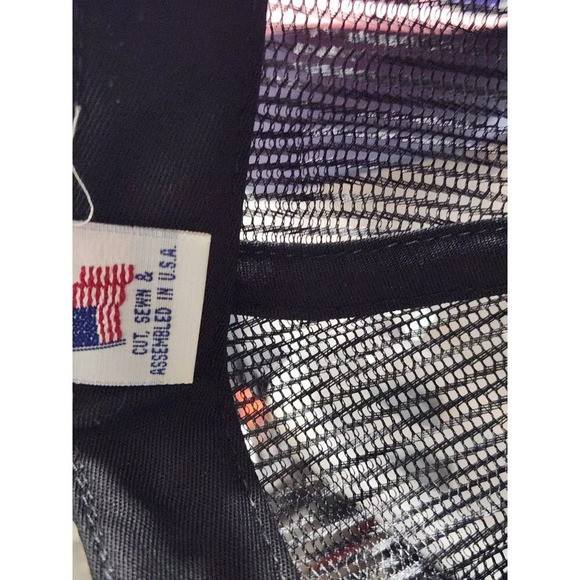 Whiteknuckler Brand Patch Trucker Hat Mesh Snapback Cap - Picture 6 of 6